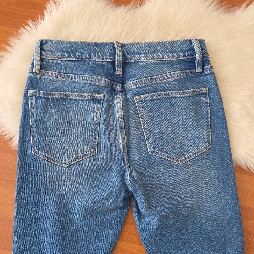 Frame Denim Women's Le High Skinny Crop Jeans Sz 25 Clarin Rips - Picture 8 of 9